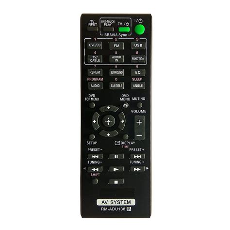 Buy UMICOM Remote Compatible for Sony AV System Model No:- RM-ADU138 ...