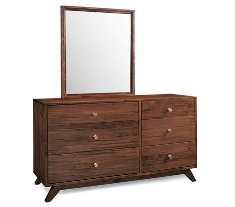 Handstone Tribeca 6 Drawer Dresser & Mirror | Berkshire Furniture