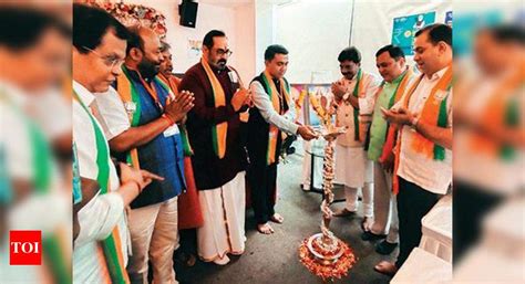 Mhadei issue echoes at BJP state exec meet | Goa News - Times of India