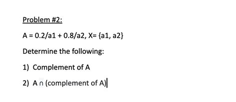 Image result for Complement a 2