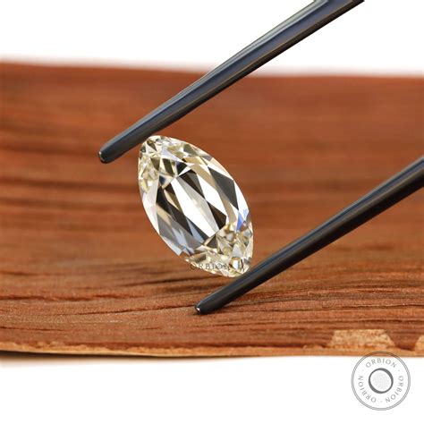 2 CT Moval Lab Grown Diamond, Warm Antique Cut – Orbion Jewels