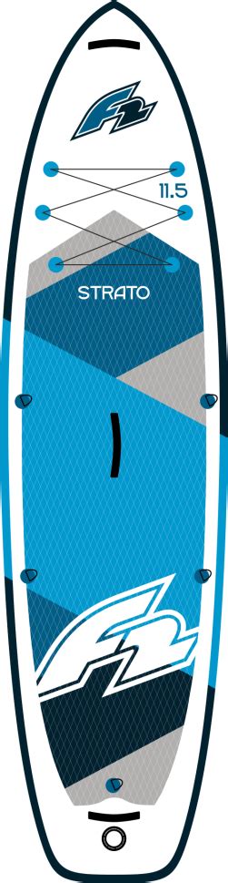 Discover the F2 Strato Combo 11'5" SUP! Perfect for all skill levels ...