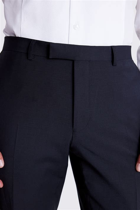 Slim Fit Black Dress Trousers | Buy Online at Moss