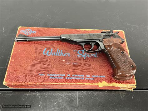 MANURHIN WALTHER "SPORT" RARE .22 LR