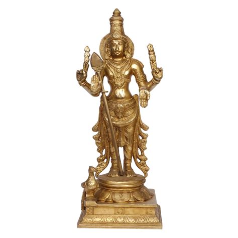 Buy Kartique Brass Lord Murugan Kartikeya Murugana Kumaraswamy ...