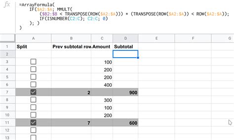 Image result for Array Product Formula