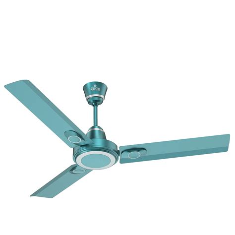 Polycab Stunner Deco 1200MM High Speed Premium Ceiling Fan (Ocean Green ...