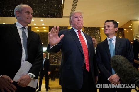 马云对话特朗普：提出改善中美贸易的建议（组图）[6]- 中国日报网