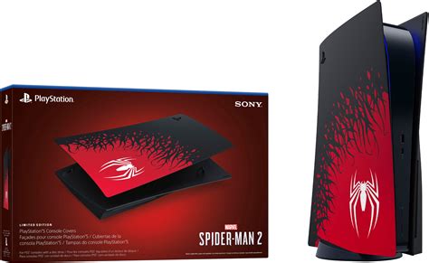 Best Buy: Sony PlayStation 5 Console Covers – Marvel’s Spider-Man 2 Limited Edition Multi 1000039051