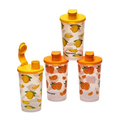 Buy Tupperware Sipper Tumbler 350ml 4pc Online at Low Prices in India ...
