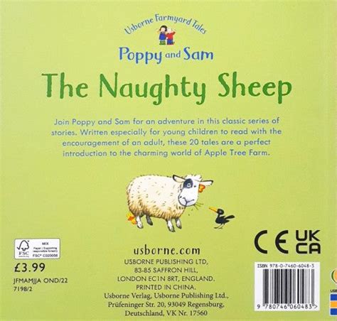 Usborne Farmyard Tales 2 Poppy and Sam The Naughty Sheep – Books and You