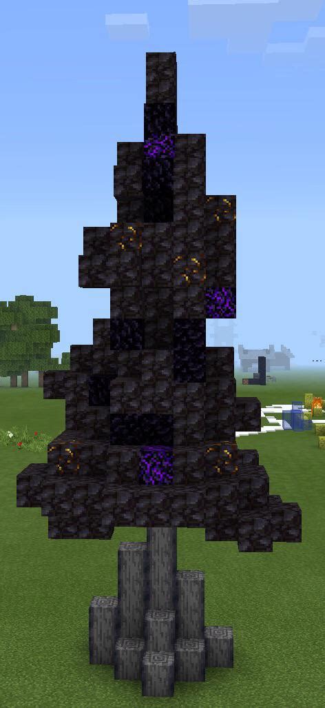 Image result for Minecraft Nether Tree Design