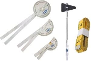 Mediguard Goniometer Set with Percussion Hammer with Measuring Tape ...