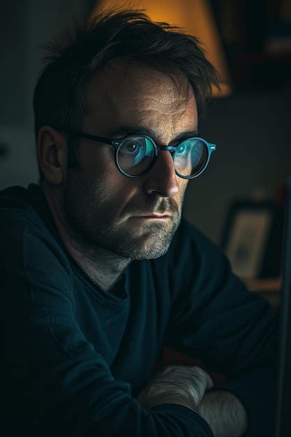 Man Looking at Computer Greenscreen 的图像结果