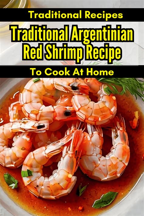Simple and Easy Argentine Red Shrimp Scampi Recipe