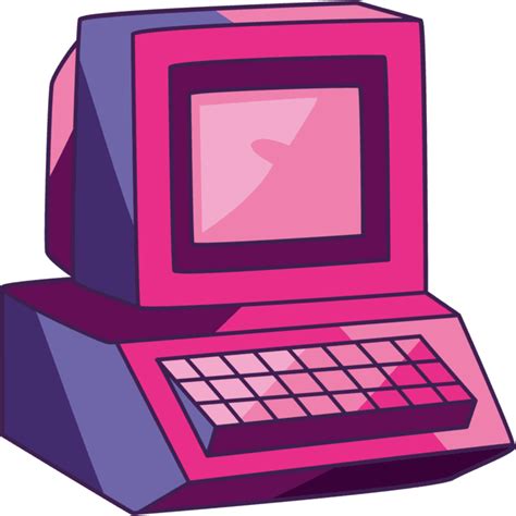 Image result for Cute Computer Cartoon PNG