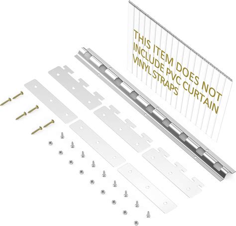Buy WowDIY Strip Curtain Hardware - Universal Mount Hanger - Mounting ...