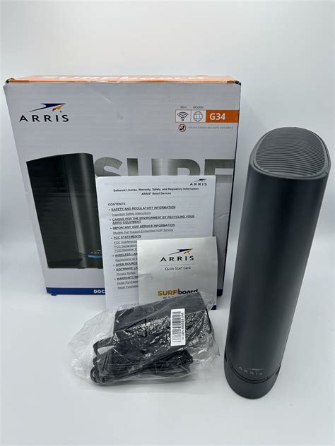 Image result for Arris G34 Modem
