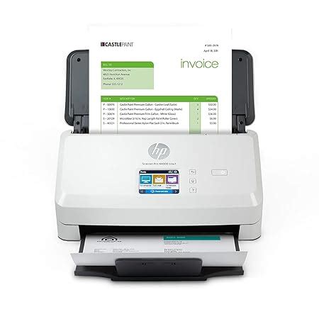 HP ScanJet Pro N4000 snw1 Sheet-feed Scanner (6FW08A) : Amazon.in ...