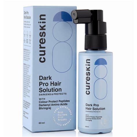 Cureskin Dark Pro Hair Solution Natural Hair Darkene – SilkRoutes.co.in