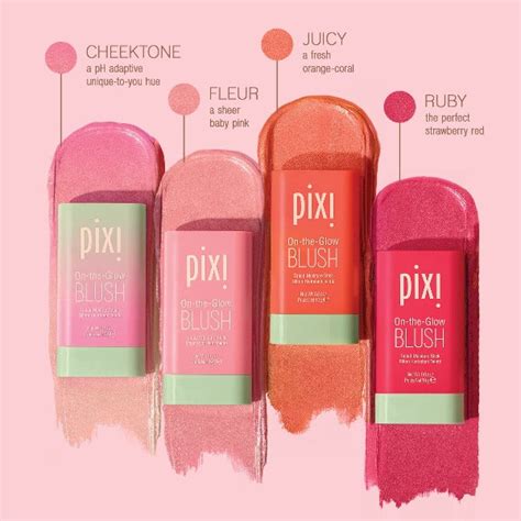 On-the-Glow BLUSH Collection - Hydrating Lip & Cheek Tint Set - Pixi ...
