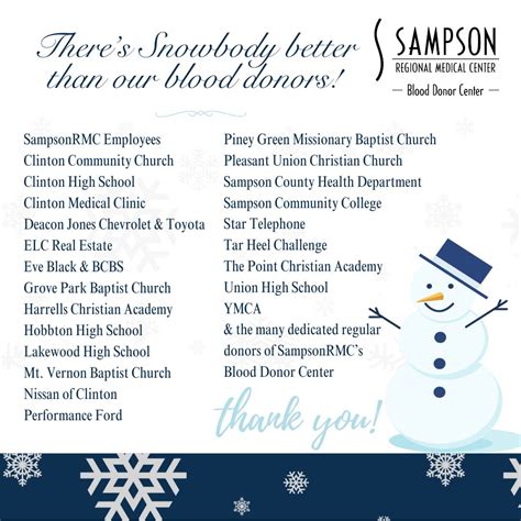 Sampson Regional Medical Center on LinkedIn: #blooddonors #donatelife