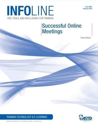 Buy Successful Online Meetings (Infoline Astd) Book Online at Low ...