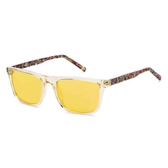 Buy VINCENT CHASE EYEWEAR By Lenskart | Yellow Full Rim Rectangular ...