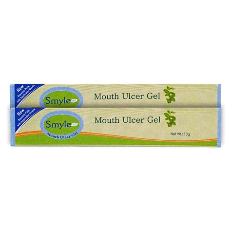 Smyle Mouth Ulcer Gel | Cures painful mouth ulcers, Soothes Burning ...