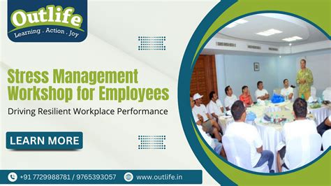 Stress Management Workshop for Employees Driving Resilience