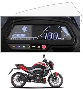 Wishguard Tempered Glass Screen Protector for Speedometer of Bajaj ...