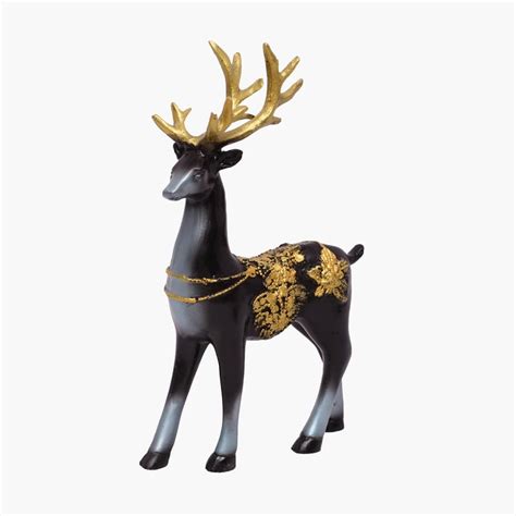 Buy VEDAS Mystical Indian Polyresin Set of 2 Deer Figurines from Vedas ...