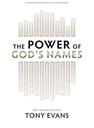Buy The Power of God's Names - Bible Study Book With Video Access Book ...