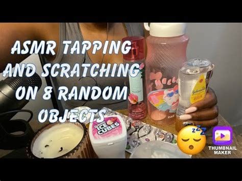 ASMR Tapping and scratching on 8 random objects| Put you right to sleep [Intentional] : r/asmr