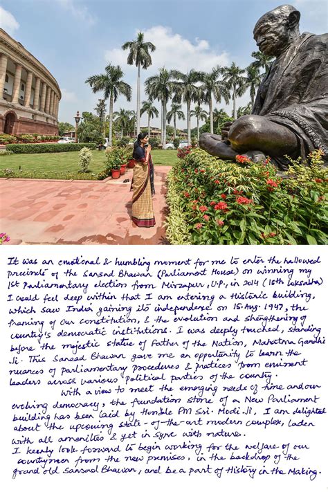 In handwritten notes, 10 women parliamentarians share memories of old ...