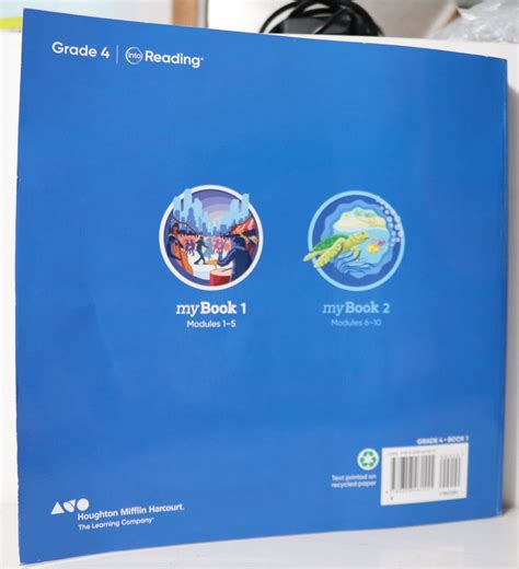 HMH: Into Reading Grade 4 Student myBook 1 Modules 1-5 (2022) National ...