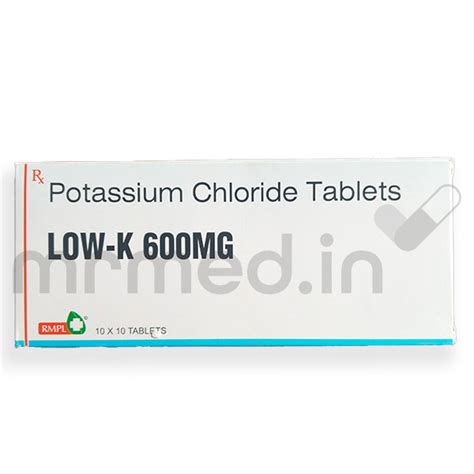 Buy Low-K 600mg Tablet Online: Uses, Price, Dosage, Instructions, Side ...