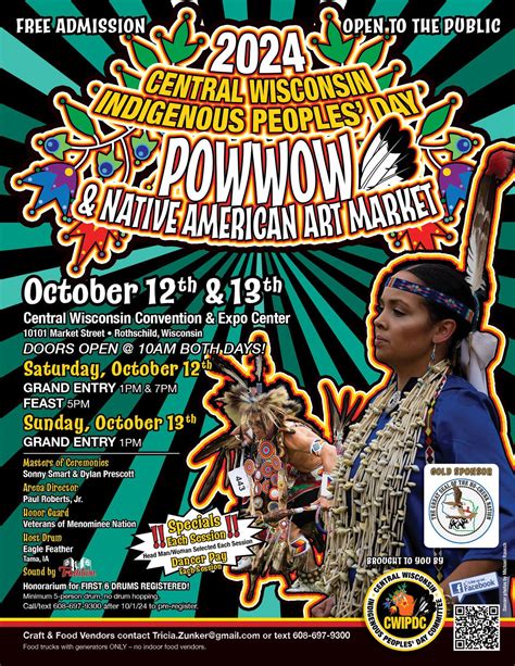 2024 Central Wisconsin Indigenous Peoples Day Pow Wow & Native American ...