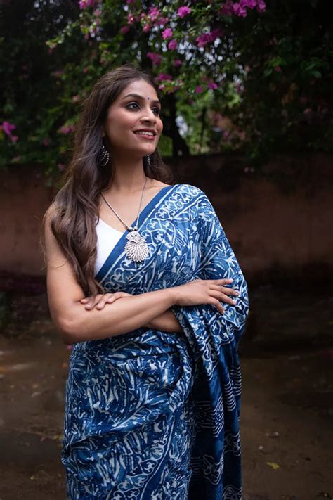 Moora - Hand Block Printed Cotton, Chanderi Silk Sarees Online