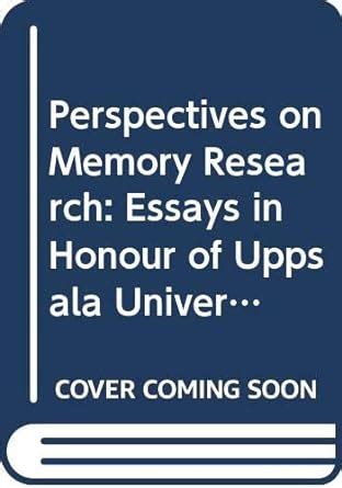 Buy Perspectives on Memory Research: Essays in Honour of Uppsala ...