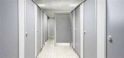 Cloisons de WC en HPL (Stratifié compact) › Schäfer Trennwandsysteme GmbH