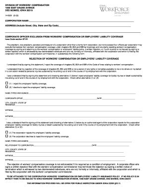 Ia Form 14 0061 2020-2025 - Fill and Sign Printable Template Online