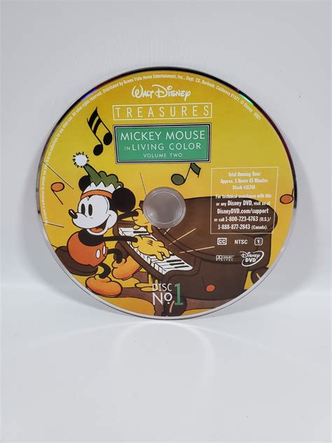 Walt Disney Treasures: Mickey Mouse in Living Color: Volume Two Disc 1 ...