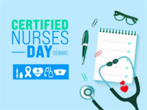 Happy Certified Nurses Day | March 19 - Calendarr