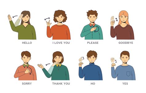 American Sign Language Greetings