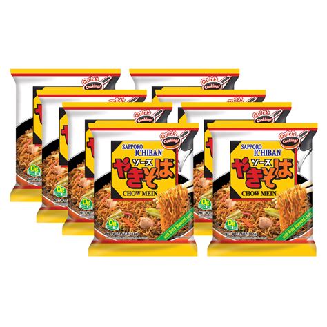 Sapporo Ichiban Yakisoba Instant Japanese Fried Noodles Chow Mein 3.6 ...
