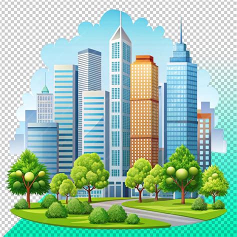 City No Background 的图像结果