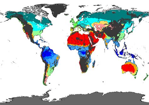 World koppen climate map according to artifexian : r/mapmaking