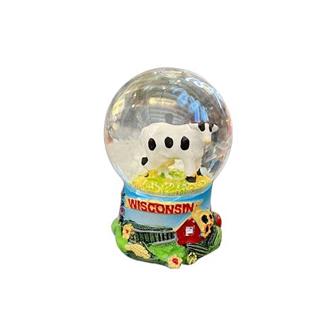 Wisconsin Cow Snow Globe – Urban Milwaukee: The Store