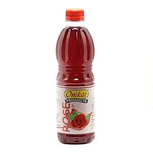 Omkar Products Rose Syrup 500 ML - Pack of 2 : Amazon.in: Health ...